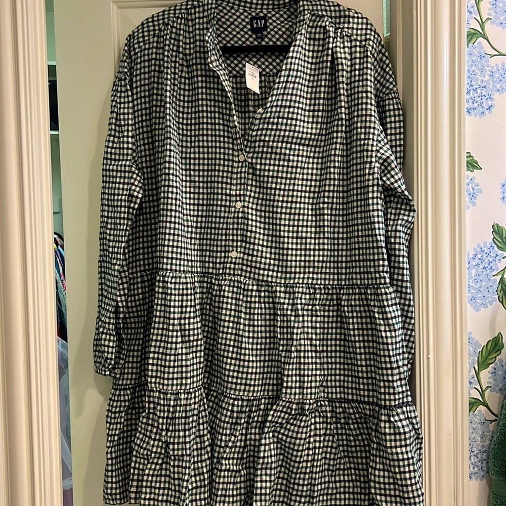 Plaid  gap dress